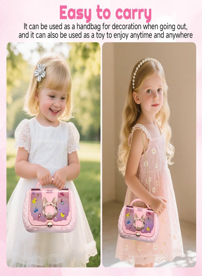 CLRDZN Kids Makeup Kit for Girl - Kids Makeup Sets for Girls 5-8, Real Washable Girls Makeup Kit, Little Girl Makeup Set & Princess Toys Christmas Birthday Gift for 3 4 5 6 7 8 9 10 11 12 Year Old - Image 5